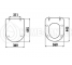 Capac WC cu inchidere lenta Creavit Duck KC0903.01.0800E Cappucino Mat