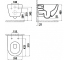 Vas WC suspendat rim-off Creavit Free FE322-11CM00E Cappucino Mat